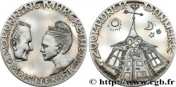 DENMARK 200 Kroner Noces d’argent 1997 Copenhague MS 