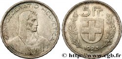 SWITZERLAND 5 Francs berger 1923 Berne MS 