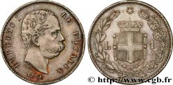 ITALIE 1 Lire Humbert Ier 1886 Rome SUP 