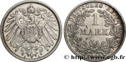 DEUTSCHLAND 1 Mark Empire aigle impérial 1908 Berlin