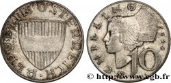 AUSTRIA 10 Schilling 1958 