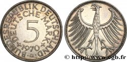 ALEMANIA 5 Mark aigle 1970 Karlsruhe