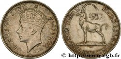 RODESIA MERIDIONALE 2 Shillings Georges VI 1937 