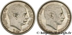 DANEMARK 2 Kroner mort de Frédéric VIII et accession de Christian X 1912 Copenhague SPL 