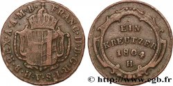 ALEMANIA - AUSTRIA ANTERIOR 1 Kreutzer 1804 Günzburg