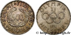 FINNLAND 500 Markkaa Jeux Olympiques d’hiver Helsinki 1952 1951 Helsinki fVZ 