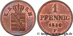 ALLEMAGNE - SAXE 1 Pfennig 1856 Stuttgart