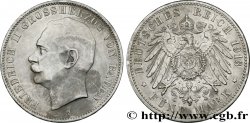 ALLEMAGNE - GRAND DUCHÉ DE BADE - FRÉDÉRIC II 5 Mark  1913 Karlsruhe