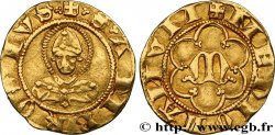 ITALY - DUCHY OF MILAN - LUCHINO ET GIOVANNI VISCONTI 1/2 Florin d or n.d Milan