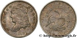 ÉTATS-UNIS D AMÉRIQUE 5 Cents “capped bust” 1837 Philadelphie TTB+ 