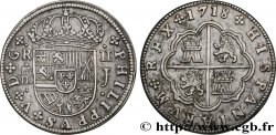 ESPAGNE 2 Reales 1718 Ségovie TTB+ 