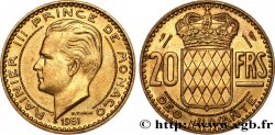 MONACO 20 Francs Rainier III 1951 Paris