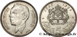 MAROC 5 Dirhams Hassan II AH1384 1965 Paris