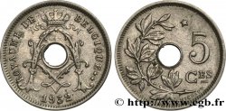 BELGIEN 5 Centimes type à étoile 1932 