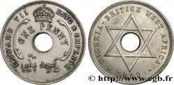 AFRIQUE OCCIDENTALE BRITANNIQUE 1 Penny Edouard VII 1908 Londres