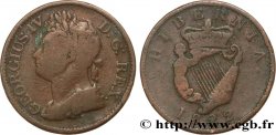 IRELAND REPUBLIC 1/2 Penny Georges IV 1822 