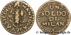 ITALY - SECOND SIEGE OF MANTUA 1 Soldo (1799) N.D. Mantoue