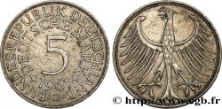 GERMANIA 5 Mark aigle 1961 Hambourg
