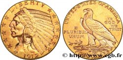 ÉTATS-UNIS D AMÉRIQUE 5 Dollars  Indian Head  1912 Philadelphie