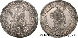 AUTRICHE - ARCHEVÊCHÉ DE SALZBOURG - GUIDOBALD VON THUN Thaler 1661 Salzbourg TTB+ 