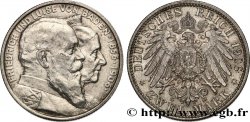 GERMANIA - BADEN 2 Mark noces d’or de Frédéric et Louise 1906 Karlsruhe SPL/MS 