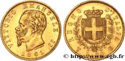 ITALY - KINGDOM OF ITALY - VICTOR-EMMANUEL II 20 Lire 1861 Turin