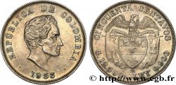 COLOMBIA 50 Centavos 1933 Bogota SC 