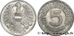 AUTRICHE 5 Schilling aigle 1952 
