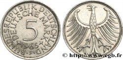 DEUTSCHLAND 5 Mark aigle 1965 Stuttgart fVZ 