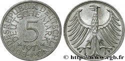 GERMANY 5 Mark aigle 1971 Hambourg - J