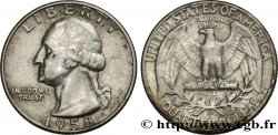 VEREINIGTE STAATEN VON AMERIKA 1/4 Dollar Georges Washington 1958 Denver - D
