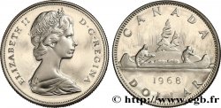 KANADA 1 Dollar Proof Elisabeth II 1968 