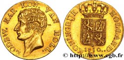 HOLLANDE - ROYAUME DE HOLLANDE - LOUIS NAPOLÉON Ducat d or, 2e type 1810 Utrecht SUP/SPL 