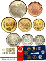 CHINA - PEOPLE S REPUBLIC OF CHINA Proof set “L’année du Rat” 1984 Shanghai