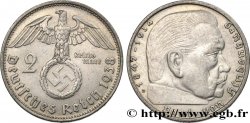 DEUTSCHLAND 2 Reichsmark Maréchal Paul von Hindenburg 1938 Vienne