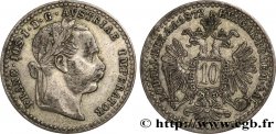 ÖSTERREICH 10 Kreuzer François-Joseph Ier 1872 Vienne