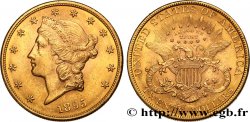 OR, PALLADIUM ET PLATINE INVESTISSEMENT 20 Dollars &nbsp;Liberty&nbsp; 1895 Philadelphie SUP/SPL 