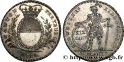 SWITZERLAND - CANTON OF FRIBOURG 4 Franken 1813 Fribourg MS 
