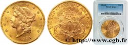 ÉTATS-UNIS D&nbsp;AMÉRIQUE 20 Dollars &nbsp;Liberty&nbsp; 1884 San Francisco SUP62 PCGS