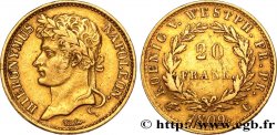 GERMANY - KINGDOM OF WESTPHALIA - JÉRÔME NAPOLÉON 20 Franken 1809 Cassel