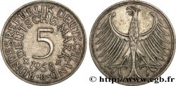 GERMANY 5 Mark aigle 1958 Munich