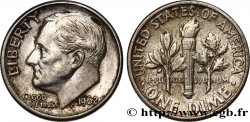 ESTADOS UNIDOS DE AMÉRICA 1 Dime (10 Cents) Roosevelt 1962 Philadelphie
