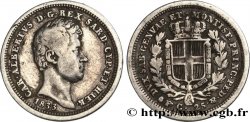 ITALIE - ROYAUME DE SARDAIGNE 25 Centesimi Charles Albert 1833 Turin