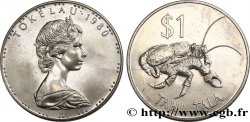 TOKELAU 1 Dollar Elisabeth II 1980 