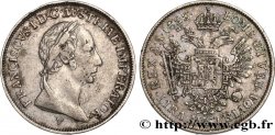 ITALIA - LOMBARDIA-VENETO 1 Lira Royaume Lombardo-Vénitien François Ier d’Autriche 1822 Venise - V