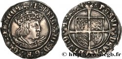 ENGLAND - KINGDOM OF ENGLAND - HENRY VIII Gros (Groat) 1526-1529 Londres