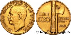 ITALY - KINGDOM OF ITALY - VICTOR-EMMANUEL III 100 Lire 1923 Rome