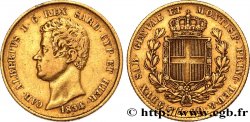ITALIEN - KÖNIGREICH SARDINIEN 20 Lire Charles-Albert 1834 Turin