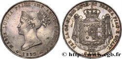 ITALIE - DUCHÉ DE PARME DE PLAISANCE ET DE GUASTALLA - MARIE-LOUISE D AUTRICHE 5 Lire 1832 Milan