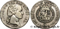 ITALIE - ROYAUME DE SARDAIGNE - VICTOR-EMMANUEL Ier 5 Lire 1820 Turin TB+ 